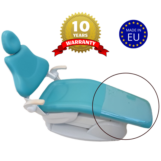 Protective plastic cover for dental chairs