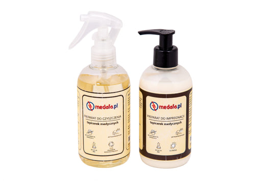 Medical upholstery cleaning and impregnation bundle
